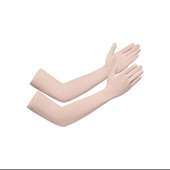 Gloves Women Formal Gray XL UV Protection Touchscreen UPF 50 Driving Cooling OC5 - Picture 6 of 8